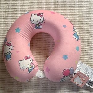 Hello Kitty Pink Starry Neck Pillow